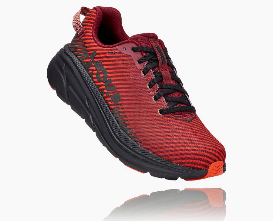 Hoka One One Rincon 2 Löparskor Herr - Röda - LTAOQ-9570